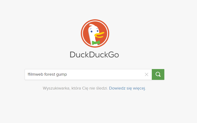 Wyszukiwarka DuckDuckGo