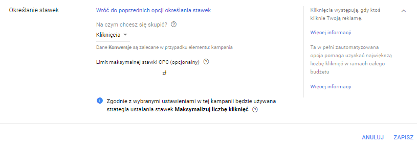 Maksymalna Liczba Kliknięć