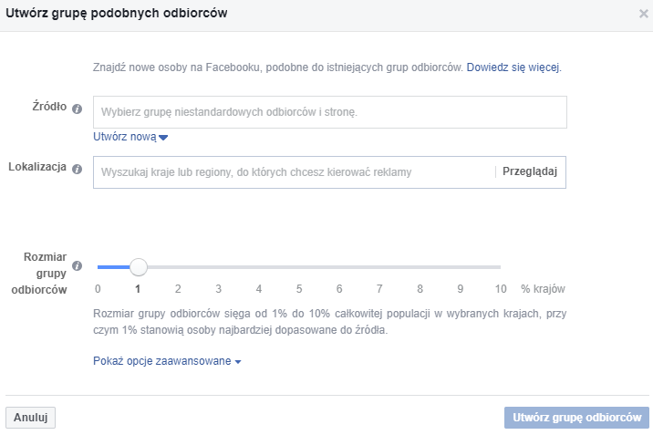 e-commerce na facebooku