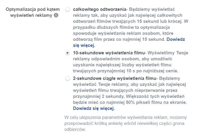 optymalizacja wyświetleń filmu