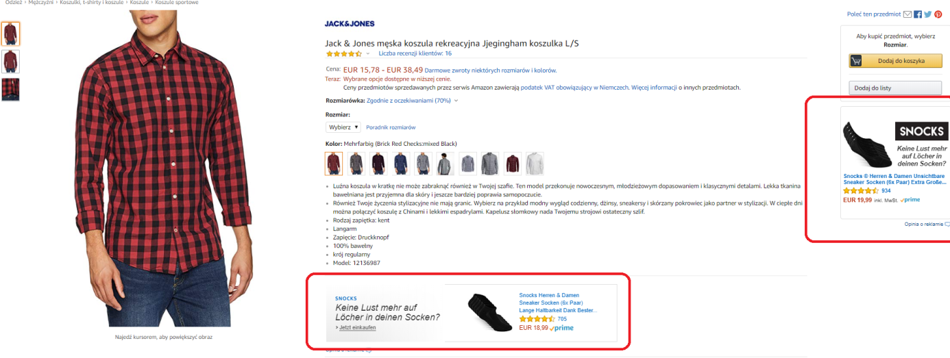 Product Display Ads Amazon