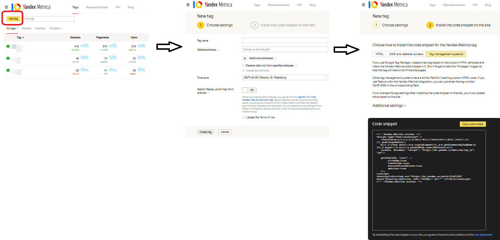 wtyczka yandex metrica