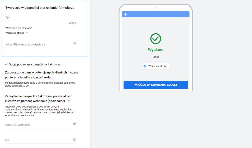 tworzenie rozszerzenia formularzy