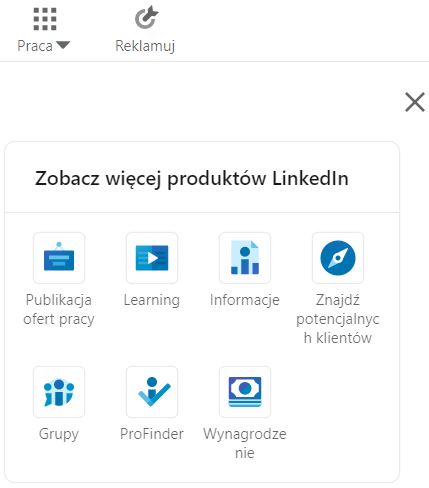 Publikacja oferty pracy na LinkedIn