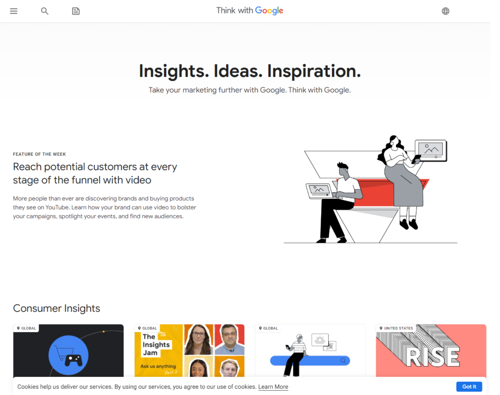 Think with Google - Reklama na YouTube