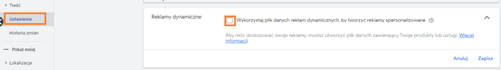 remarketing dynamiczny