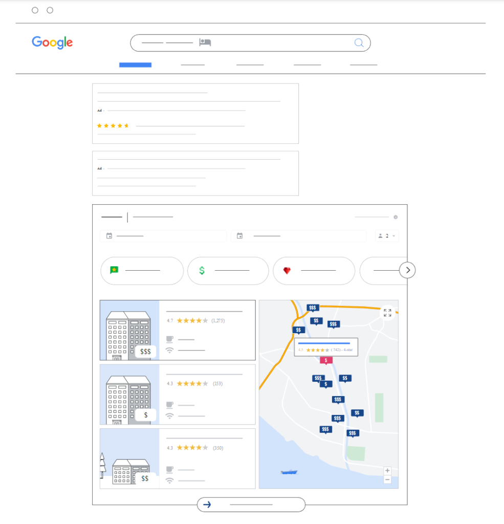 reklama Google Hotel Ads