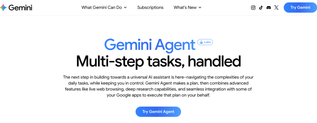 AI Overview - Agentic Browsnig